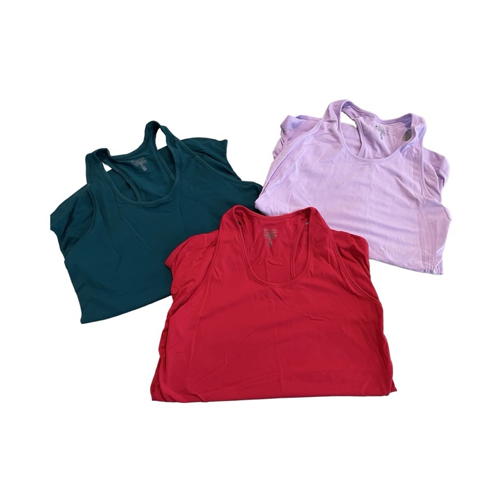Athleta Tank Tops - Red, Purple, Green